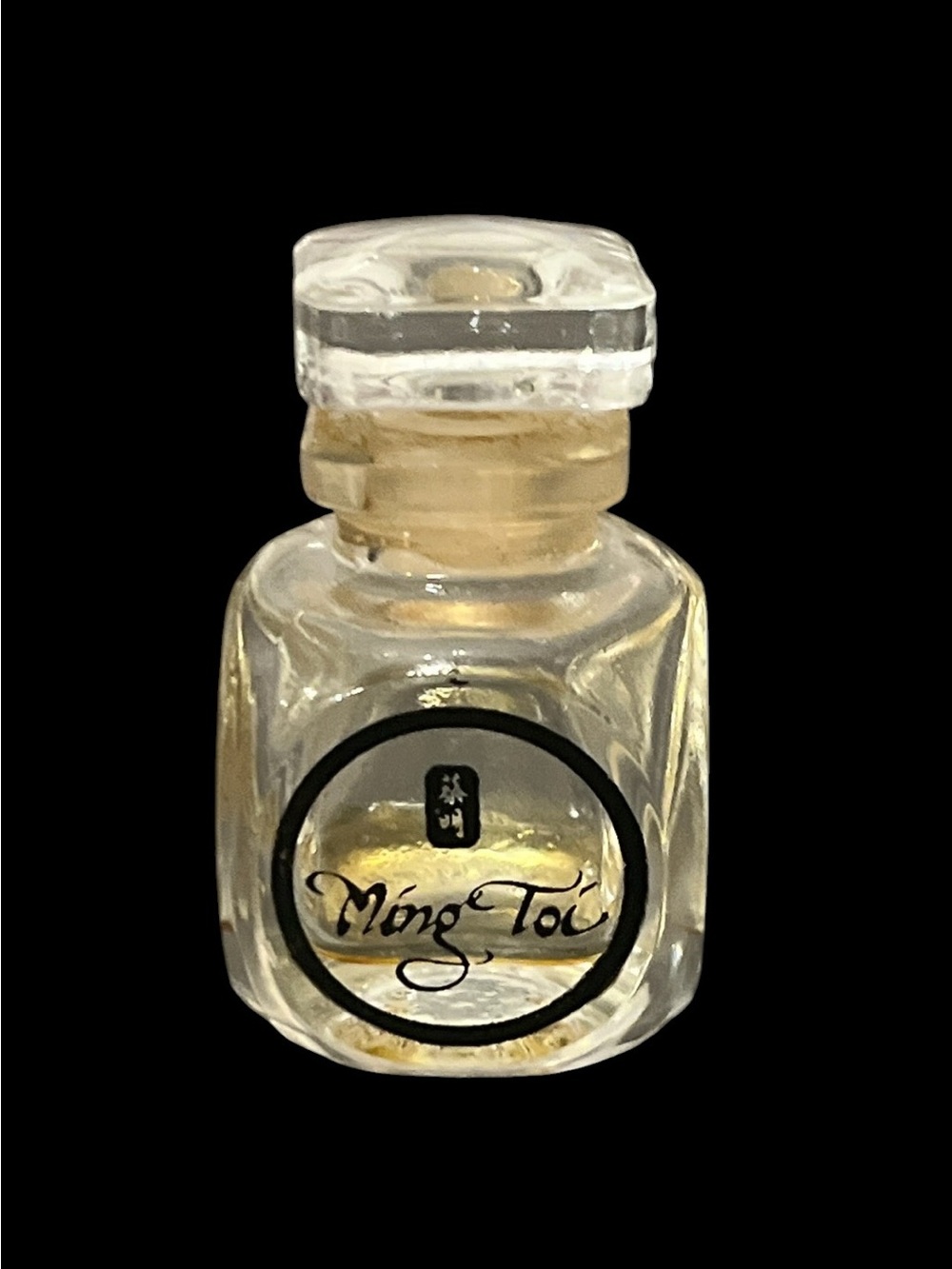 Rare Vintage Ming Toi Collectible Miniature Perfume Bottle Empty